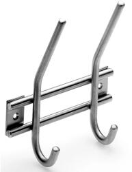 Hettich ruhafogas 2 akasztóval rozsdamentes acél (60504)