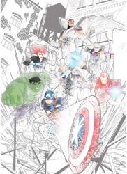 Komar vlies fotótapéta Avengers Attack 200 cm x 280 cm