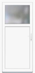 Mellékbejárati ajtó PVC jobbos 88 cm x 198 cm