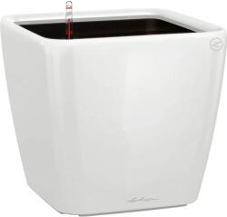 Lechuza Quadro Premium LS kaspó 28 cm x 28 cm x 26 cm fehér magasfényű