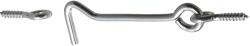 Hettich Viharkampó fém horganyzott 76 mm x 23 mm