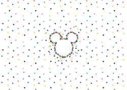 Komar vlies fotótapéta Mickey Heads-Up 400 cm x 280 cm