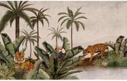 Komar Tiger Jungle fátyoltapéta 400 cm x 250 cm