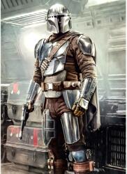 Komar vlies fotótapéta Mandalorian Fight Posture 200 cm x 280 cm