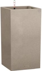 Lechuza Canto Stone 30 high oszlopkaspó homokbézs 30 cm x 30 cm