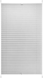  Valeria pliszé függöny 75 cm x 130 cm világosszürke