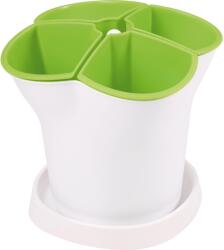  OBI önöntöző cserép fehér-zöld (301409)