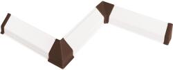 Kaindl tartozékkészlet csokoládébarna falzáró léchez