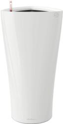 Lechuza Delta Premium oszlopkaspó 40 cm x 40 cm x 75 cm fehér magasfényű