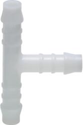  T-tömlőösszekötő, 6 mm, műanyag, 2 darab (322235)