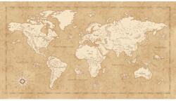 Komar vlies fotótapéta Vintage World Map 500 cm x 280 cm