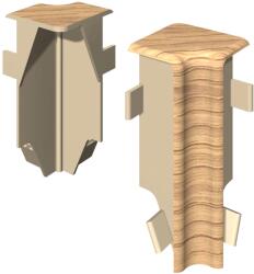 Egger belső sarok kocka 6 cm tölgy Cappuccino 2 db