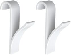 WENKO akasztók törölközőszárítóhoz fehér 2 darabos készlet (4468160100)