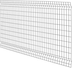  Egyrudas hálós kerítéspanel 3D antracit 120 cm x 200 cm (042424)
