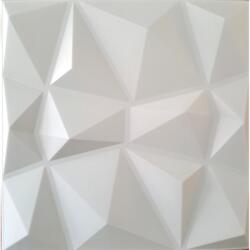 Saarpor Burkolólap 3D Vectra fehér 50 cm x 50 cm