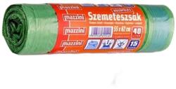 Mazzini Húzófüles sz. zsák 40 l (55x62cm) 15 db/roll