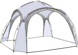 Eldora rendezvénysátor világosszürke 3, 5 m x 3, 5 m x 2, 3 m