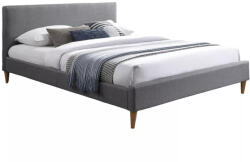  Acoma Modern Kárpitozott Ágy Bársony Antik Rózsaszín (SIG-ACOMA160SZD1)