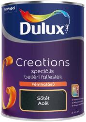 Dulux Creation fémhatású falfesték Sötét acél 1 l (5137616)