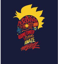 Komar vlies fotótapéta Captain Marvel saves the World 250 cm x 280 cm