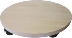 OBI Gurulós virágtartó bükk kerek átmérő: 35 cm (325434)