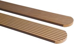 G - Guard WPC kerítésléc tölgy íves 80 mm x 12 mm x 1000 mm