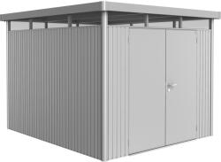 Biohort fém szer. ház HighLine kétszárnyú ajtó ezüstmetál 7, 6 nm 275x315x222 cm (83069)