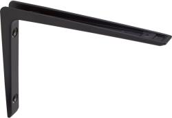  Bea alumínium konzol 25 cm x 20 cm fekete