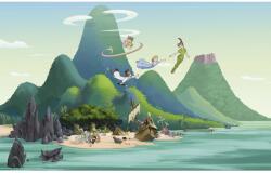 Komar nemszőtt fotótapéta Disney Peter Pan And the Lost Boys zöld