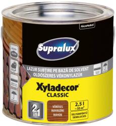 Supralux vékonylazúr Xyladecor Classic 2, 5 l vöröses mahagóni (5164245)
