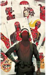 Komar nemszőtt fotótapéta Marvel Deadpool Target Shooting piros