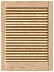 Nyitott lamellás fenyőajtó 606 mm x 444 mm (02115)