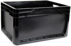 Eurobox-System Eurobox - rendszer tömörfalú doboz 40 x 30 x 22 cm fekete (403022V-766)