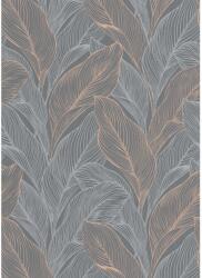 erismann Szürke-bronz sűrű levél mintás tapéta 10 m x 0, 53 m
