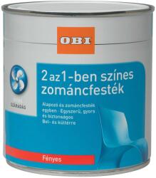 OBI 2 az 1-ben zománcfesték, vízzel hígítható fényes, krém 2 l (7504505901900102000)
