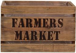  Farmers Market feliratos faláda 20 cm x 13, 5 cm x 14 cm barna (1-16A9031-S)