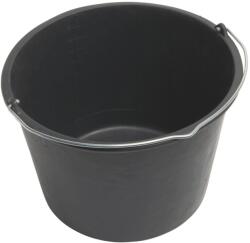 LUX-TOOLS Építési vödör 12 l fekete (398469)