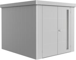 Biohort Neo szerszámos ház kétszárnyú ajtó 3B ezüstmetál