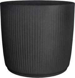 Scheurich Linetto kaspó 46, 6 cm átmérő Stony Black