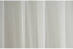  Fényáteresztő függöny ezüst csíkkal April/01 300 cm magas méteráru (75455)