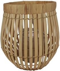 Boltze mécsestartó bambusz 22 cm x 21 cm natúr