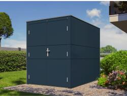 Bertilo HPL Bike Port kerti ház 155 cm x 229 cm Antracit FSC