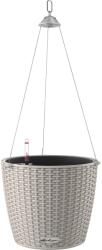 Lechuza Nido Cottage felakasztható kaspó 27 cm átmérő x 23 cm homokbarna
