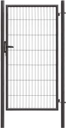 Egyszárnyú kapu hálós kerítéspanelhez antracit 175 cm x 100 cm (043350)
