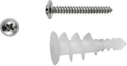 LUX-TOOLS LUX gipszkartondübel műanyag csavarokkal 14 mm x 32 mm 4 darab (485097)