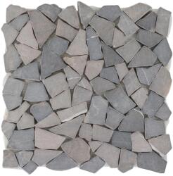  Poly mozaiklap 28 cm x 28 cm grafitszürke (73924)