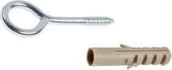 LUX-TOOLS LUX szemescsavar 4, 4 mm x 40 mm horganyzott 2 darab (483760)
