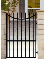  ASSERO PLUS Kiskapu jobb íves fekete 1 m x 1, 5 m