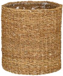 Mica Dave hínárkosár 32 cm átmérő x 32 cm Világosbarna
