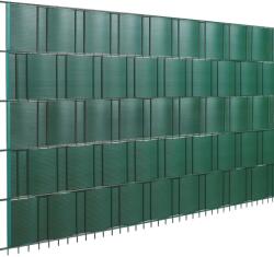  PVC belátást gátló szalag magasság: 19 cm hossz: 201, 5 cm 5 db szalag zöld (017284)